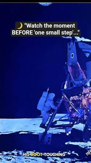 🌙 First Steps: Armstrong Descends the Ladder | Apollo 11 4K