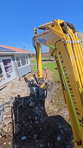 Hawke’s Bay Demolition Experts | Old Concrete Porch Removal for House Relocation #canyoudigitnz #komatsu #engcon #rototilt #tiltrotator #leicageosystems #berti #masseyfergusson #isuzugiga #herculanotrailers #hijet #landcrusier #landscaping #earthworks #demolition #hydroseeding #newzealand #napier #hastings #hawkesbay | Can You Dig It