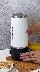 Tastes like a milkshake, fuels like a protein smoothie 💪 — this Chocolate Chill Smoothie in our nutribullet Flip® 🧊 consists of chocolate, peanut butter, banana, and protein powder! Ingredients 1 Banana, frozen – slightly thawed, sliced 1 cup Almond Milk, vanilla, unsweetened 1 tbsp Peanut Butter, creamy, unsalted 1 tbsp Cacao Powder 1 tbsp Pea Protein Powder – chocolate 0.3 cup Ice | nutribullet