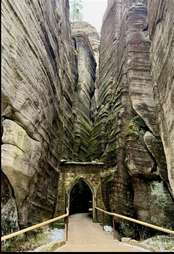 📍 Adršpach Rock Formation Adršpašské skály Absolutely magic place ⛰️ #adrspach #czechia #travel #czech #mountain