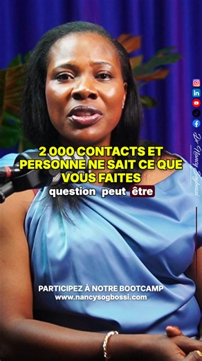 LinkedIn peut toujours être un véritable levier professionnel en 2026. Mais, avoir un compte LinkedIn ne signifie pas avoir une stratégie LinkedIn. Et c'est là que beaucoup de professionnels se trompent. Likez, Republiez et Cliquez sur le lien en profil pour vous abonner et suivre cet épisode dès que ce sera disponible. #réseauxsociaux #etudes #professionnel #drnancysogbossi