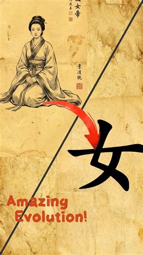 See the Woman in "Nǚ" Instantly! 👩