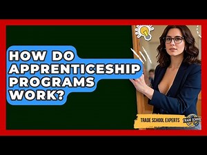 How Do Apprenticeship Programs Work? - Trade School Experts