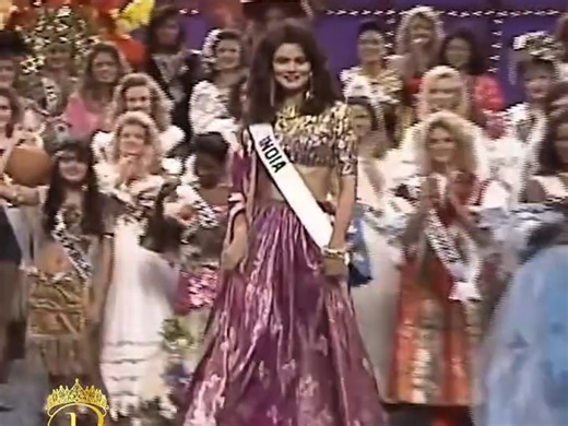 【选美】1990环球小姐竞选决赛宣布10强时刻