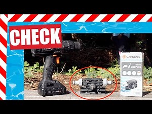✅PUMP FOR THE CORDLESS SCREWDRIVER / DRILL TEST