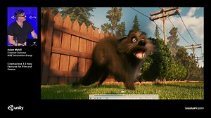 Easing function used in SIGGRAPH 2019 Reactor vehicle camera talk?