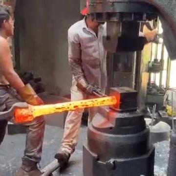 Old Ship Anchor Chain Reborn ⚙️ | Insane Forging Process | axle making