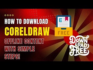 How to download CorelDRAW offline extra content with simple steps!