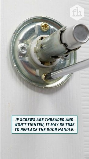 How to Easily Repair a Loose Doorknob #Shorts #Doors #DIY #Tips