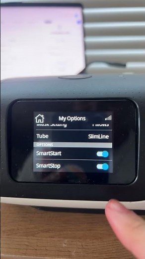 ￼How to turn off SmartStop ResMed Airsense 11 Cpap.