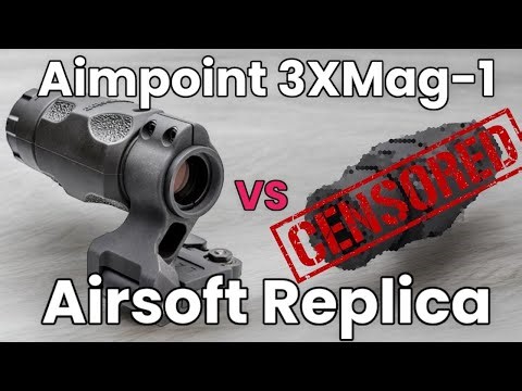 Aimpoint 3XMag-1 Magnifier vs Replica Review