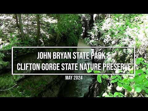 John Bryan State Park & Clifton Gorge State Nature Preserve