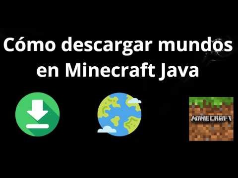Cómo descargar mundos en Minecraft Java - Guía completa