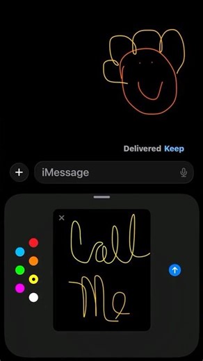 How to Draw in Text Messages on iPhone