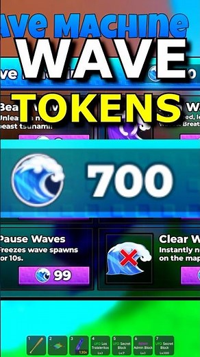 How to get Wave Tokens in Escape Tsunami for Brainrots Roblox