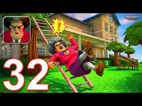 Scary Teacher 3D - Gameplay Walkthrough Part 32 - Chapter 1 Classic Pranks (Android, iOS)