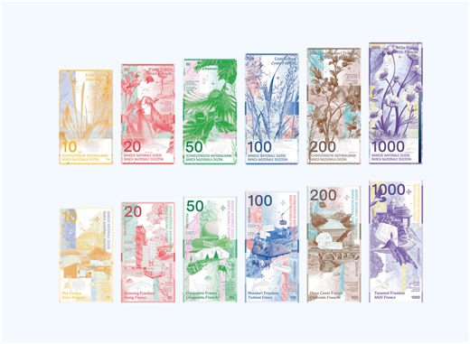 Schweizerische Nationalbank gibt Sieger des Gestaltungswettbewerbs für die zehnte Banknotenserie bekannt