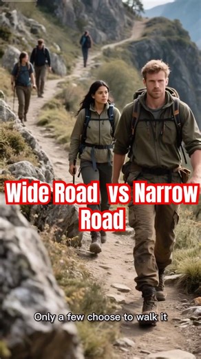“The Narrow Road vs The Wide Road (Jesus Warned Us)”