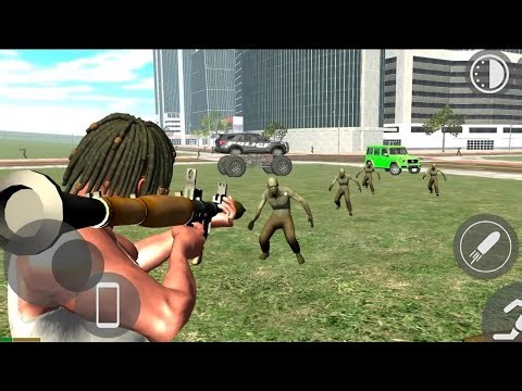 Monster truck crushes zombie waves nonstop using full power gameplay video