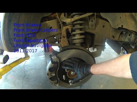 Front brake caliper replacement pads 2010 ford F150. Expedition, Navigator. 2010-2016