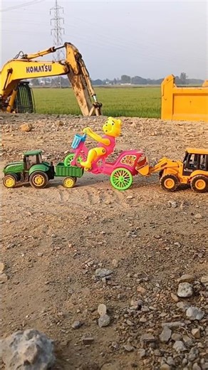 April 6, 2026Remote Control Harvester Tractor with 1 Grian Combine Heads, Unboxing 😯