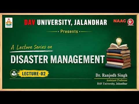 Disaster Management Course Lecture 01 | Resilient Infrastructure & Disaster Management