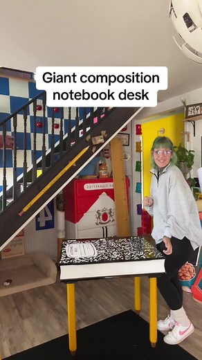 Giant composition notebook finished! ✏️ 📓