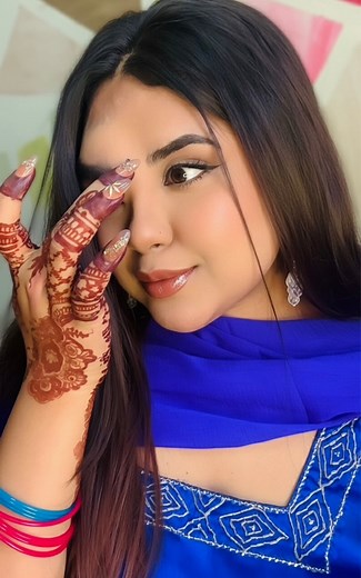 Lets recreate “Poonam” from vivah🙈 Henna from Kumkum Mehandi design | All about shimantika