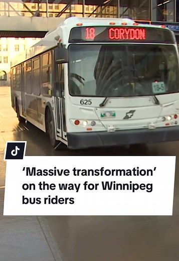Winnipeg Transit Bus Route Transformation Announcement