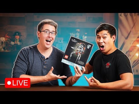 🔴 Building LEGO Droideka with Jeddi (LIVE)