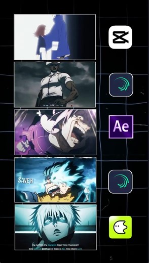 Capcut vs Alight Motion vs Blurr vs After Effects - Editing Challenge #capcut #alightmotion #amv