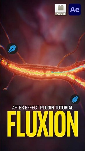 After Effects Plugin Fluxion Tutorial Easy Particle Mask Flow