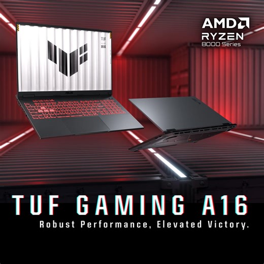 1.2M views · 512 reactions | Featuring up to an AMD Ryzen™ 9 8940HX Processor, the TUF Gaming A16 can easily play the latest games or keep your workflow on schedule. ​ Learn More: https://my.asus.click/TUFGamingA16_LearnMore​ #TUFGamingMY #TUFGamingA16 | ASUS | Facebook