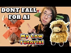 How to Crochet Highland Cow!! (Amigurumi Tutorial)