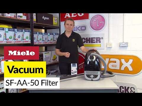 How to Change The Miele Vacuum SF-AA 50 Active Air Filter