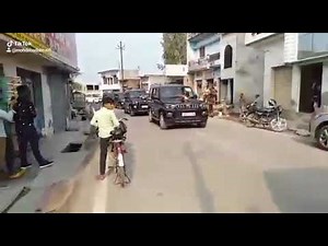 Bhai Ki Shadi Me 74 Scorpio Se Ki Marriage Hall Me Entry..