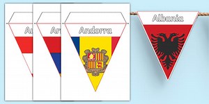 European Flag Bunting