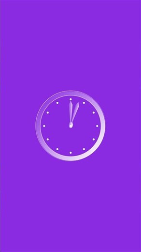 5 seconds stopwatch countdown timer vertical lavender blush screen 🕒️