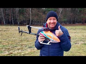 OMPHOBBY M4 Max maiden flight! How powerful is she?