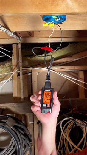 This little tool kit makes it really easy to find the right breaker, especially when there’s nothing plugged in to make it obvious like a light or a radio you can test with. #ElectricalTools #DIYHomeImprovement #DIYHomeRenovation #ElectricianTok #ElectricianTools