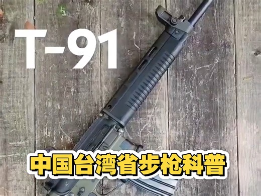 中国台湾省T91突击步枪深度解析：全自动射击靶场实测，武器迷不容错过！
