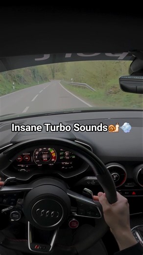 500HP Audi TT RS POV Drive - INSANE Turbo Sounds
