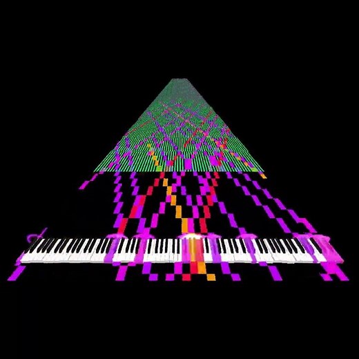 [BLACK MIDI] Black Knife by Toby Fox (13 Million) #blackmidi #deltarune #piano #impossible #fyp