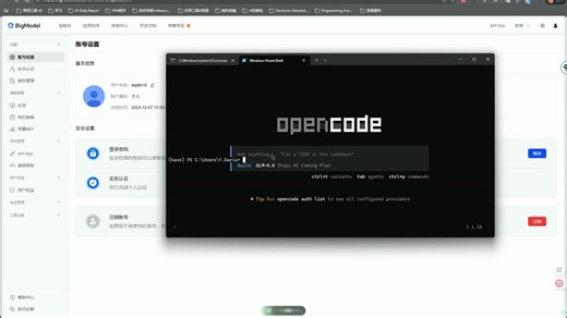 opencode Ctrl C出现乱码问题，如何解决