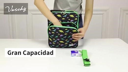 VASCHY Bolsa Almuerzo con Correa de Hombro Desmontable