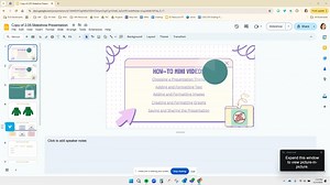 Creating and Formatting Graphs in Google Slides