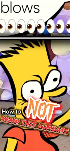 How To NOT Draw BART SIMPSON #thesimpsons #simpsons #disney #artandcraft