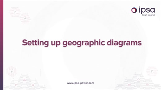 Setting up Geographic diagram