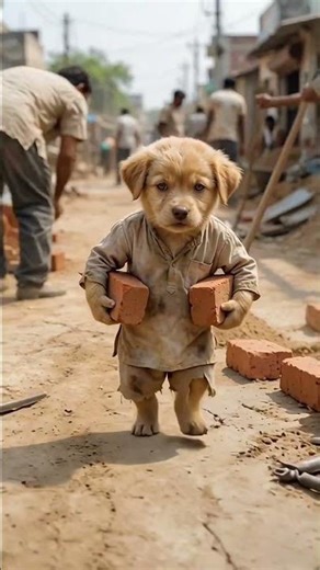 the hubby hard worked with mother's house 🏡🏠 #aivideo