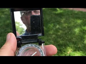 Using mirror on compass